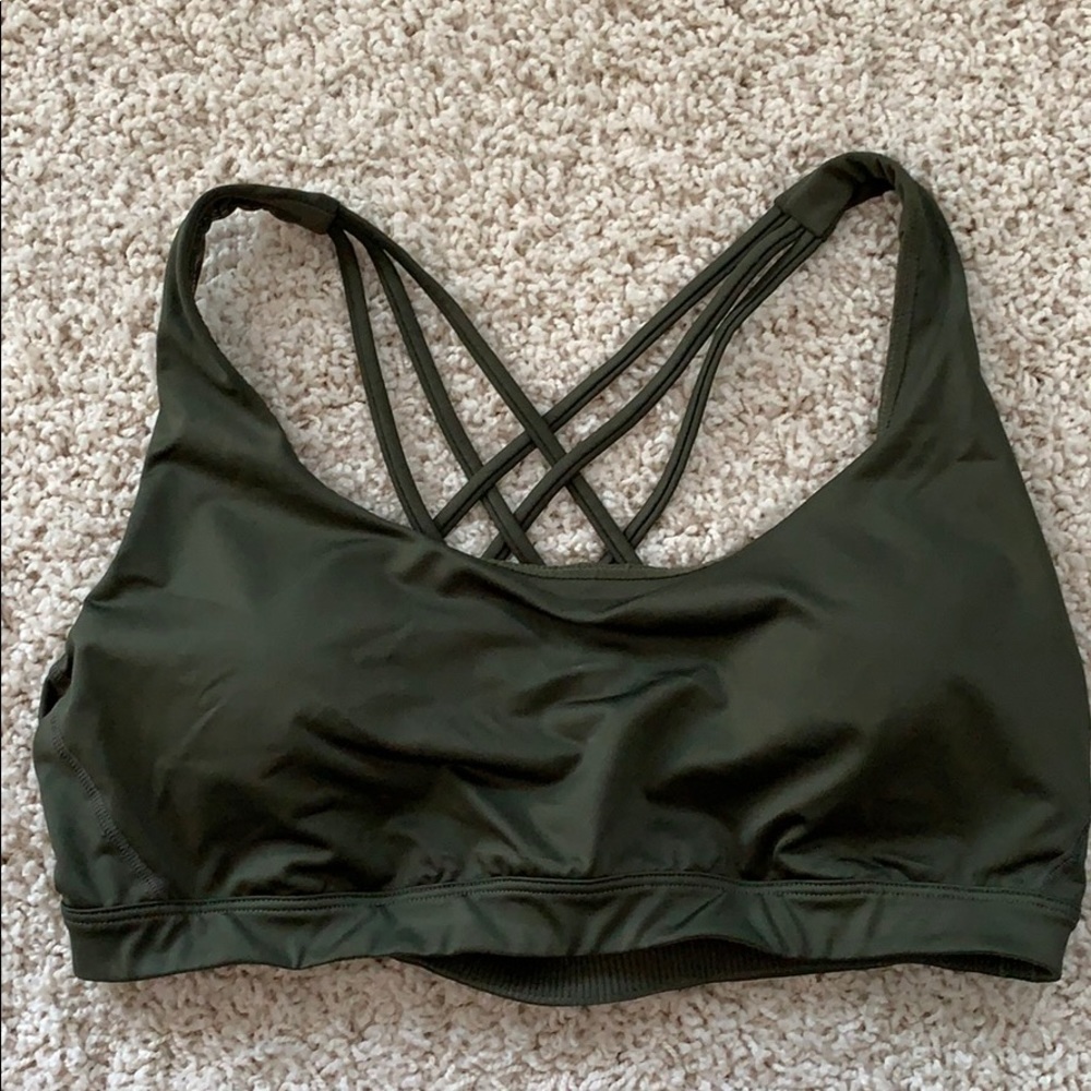 Victoria’s Secret Sport cross back sports bra L